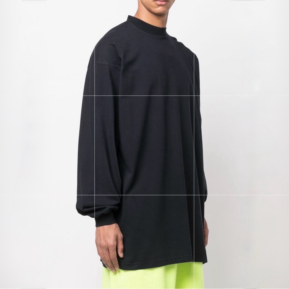 BALENCIAGA  Mock Neck Long-Sleeve T-Shirt